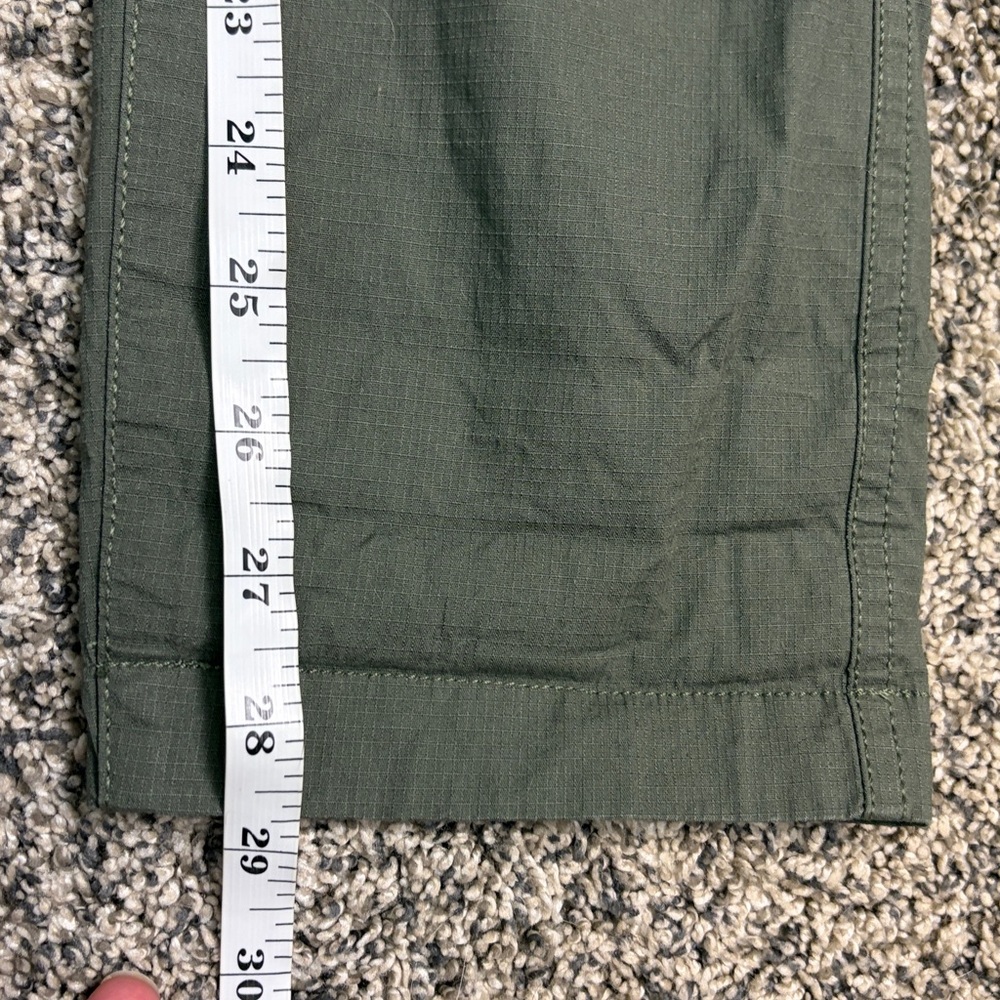 Vuori Ripstop Pants Women’s Size XS Olive Green Cargo Pocket Drawstring VW401 - Picture 9 of 10